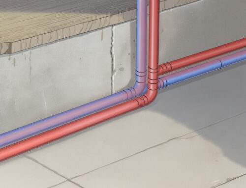 Unzulässige Erwärmung von Kaltwasserleitungen vermeiden